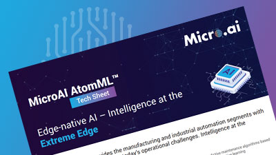 MicroAI AtomML™ Tech Sheet