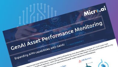 GenAI Asset Performance Monitoring